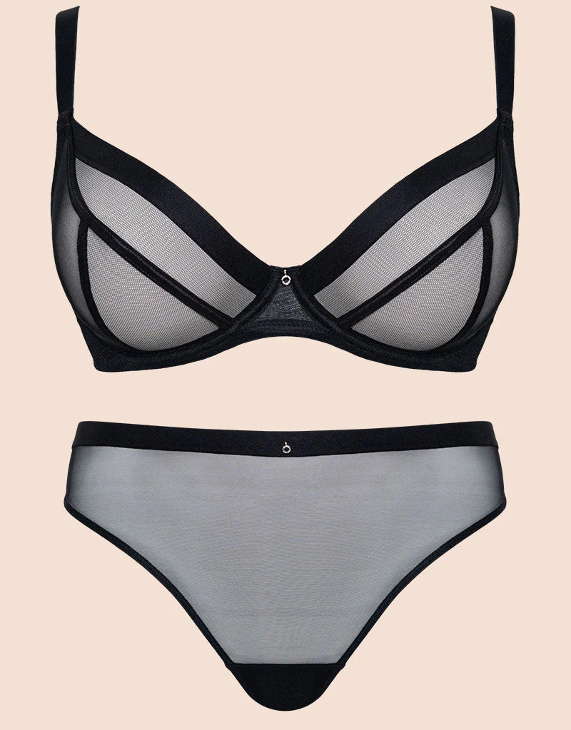 Curvy Kate Lightstyle Plunge Bra Black